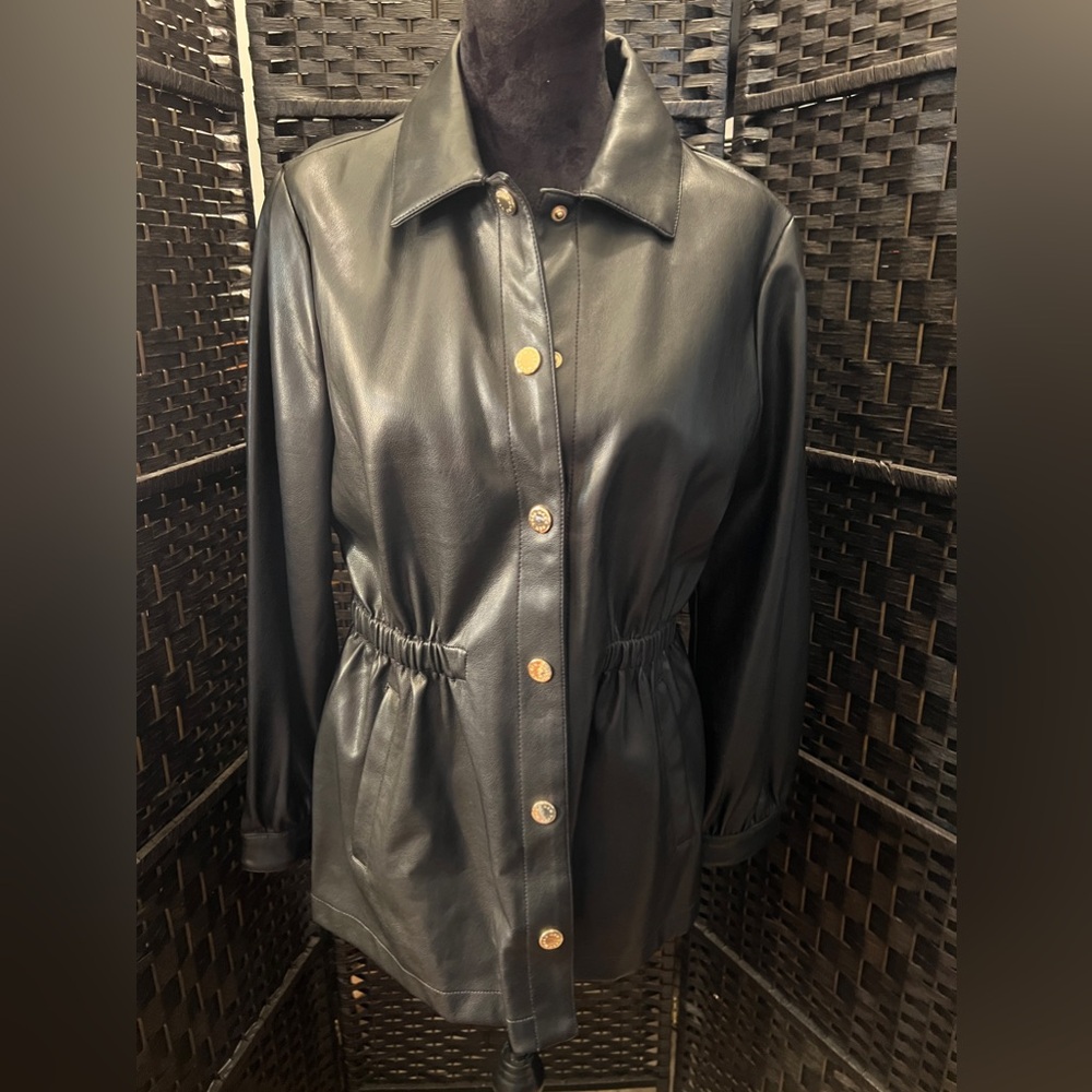 Faux Leather Jacket